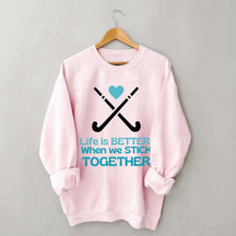Field Hockey Mom Fan Sweatshirt