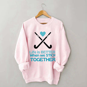 Field Hockey Mom Fan Sweatshirt