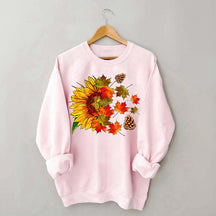 Autumn Sunflower Sweatshirt