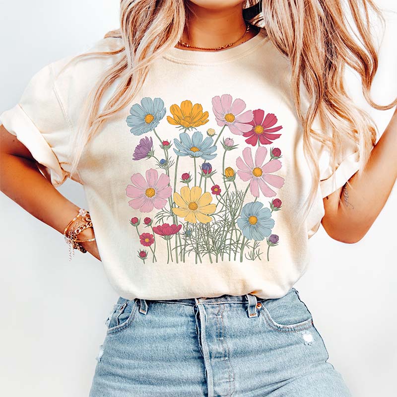 Comfort Colors Wildflower T-Shrit