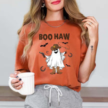 Comfort Colors Boo Haw Ghost Cowboy T-Shirt