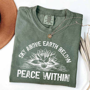 Mindfulness Lotus Flower Meditation Yoga T-Shirt