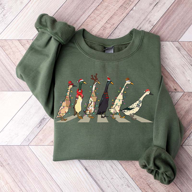 Christmas Ducks Sweatshirt