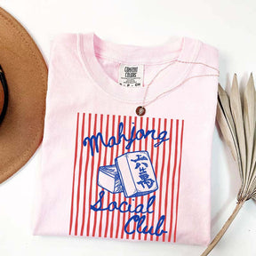 Mahjong Social Club Funny T-Shirt