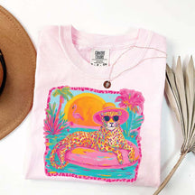 Retro Viral Summer Leopard T-Shirt
