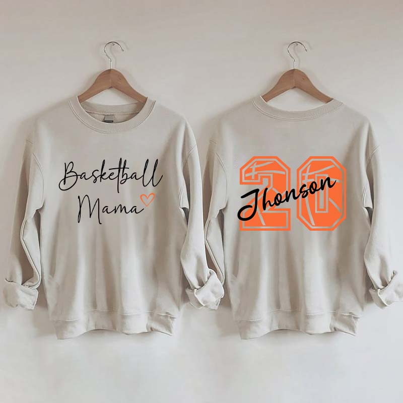 Custom Basketball Mom Love Sweatshirt