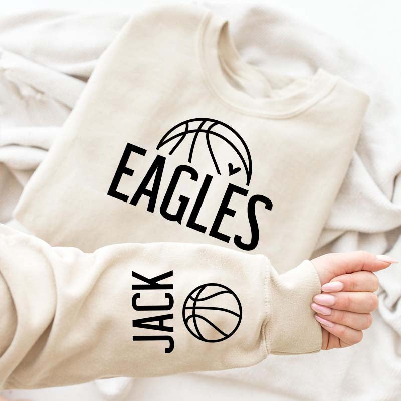 Custom Basketball Team Spirit Sweatshirt