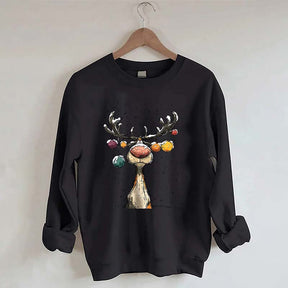 Vintage Reindeer Sweatshirt
