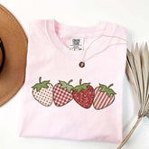 Vintage Strawberry Printed T-Shirt