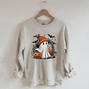 Cute Ghost Tombstone Sweatshirt