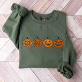 Pumpkin Jack-o-Lantern Halloween Sweatshirt