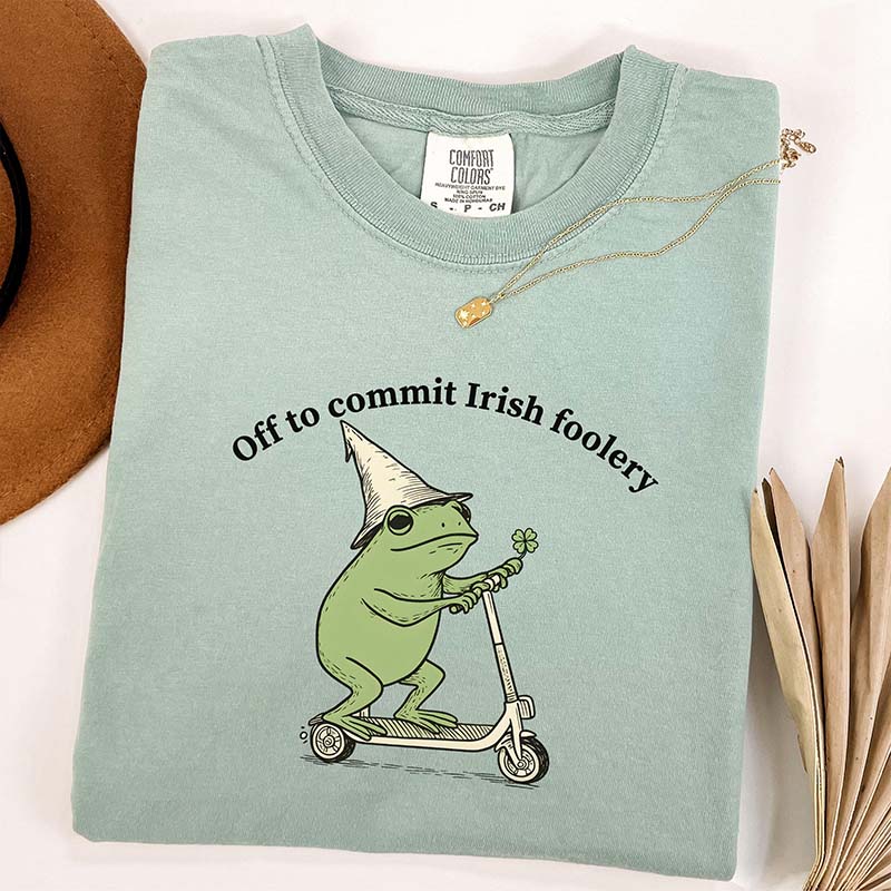 St Patricks Day Frog T-Shirt