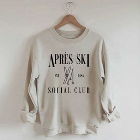 Apres-Ski Social Club Skiing Sweatshirt