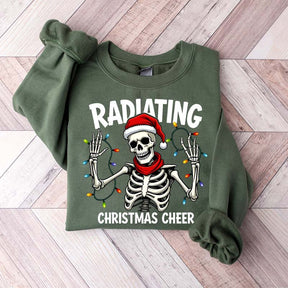 Radiating Christmas Cheer Sweatshirt