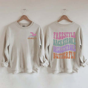 Personalized Name Swim Sweatshirt
