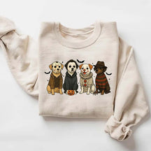 Scary Movie Halloween Dogs Sweatshirt