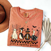 Just a Spooky Goose Halloween Horror T-Shirt