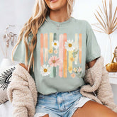 Floral Brushstroke T-Shirt