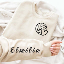 Custom Name High School Volleyball Sweatshirt