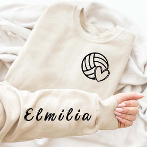 Custom Name High School Volleyball Sweatshirt