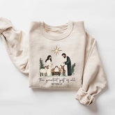 Greatest Gift Of All Nativity Scene Sweatshirt