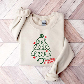 Merry Christmas Stethoscope Nurse Sweatshirt