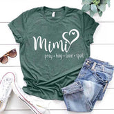 Mimi Pray Hug Love Spoil T-Shirt