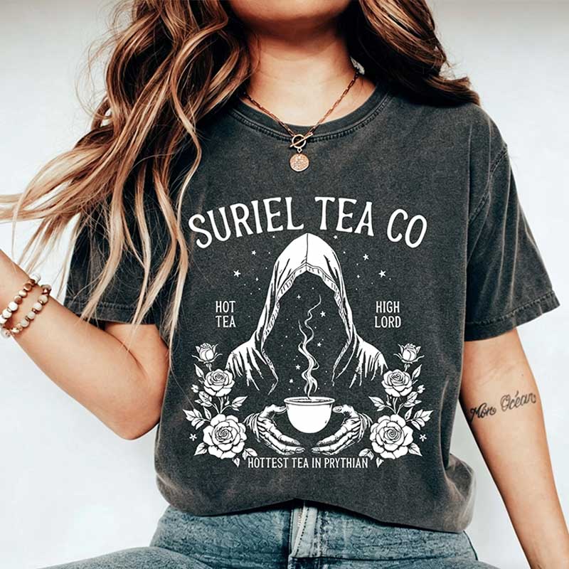 Suriel Tea Co Book Lover T-Shirt
