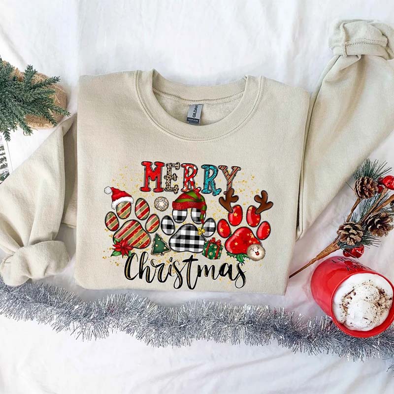 Christmas Dogs Puppies Sweatshirt