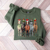 Horse Lover Christmas Funny Holiday Sweatshirt