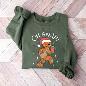 Oh Snap Gingerbread Sweatshirt