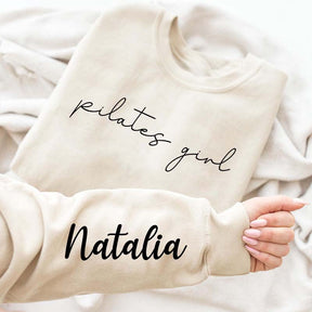 Custom Pilates Girl Sweatshirt