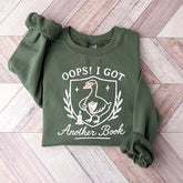 Cute Oops I Got Another Book Sweatshirt