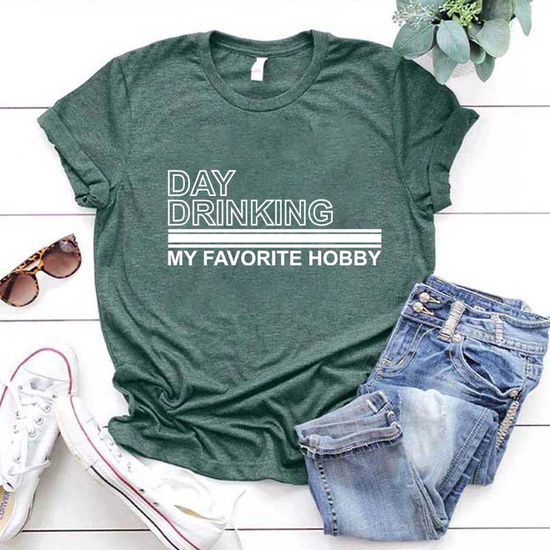 Day Drinking My Favorite Hobby T-Shirt