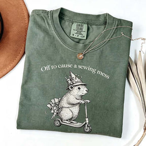 Off To My Sewing Room Fabric Lover T-Shirt
