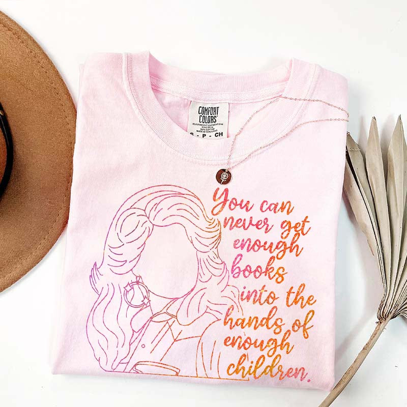 Book Dolly Parton Reading Enthusiast T-Shirt