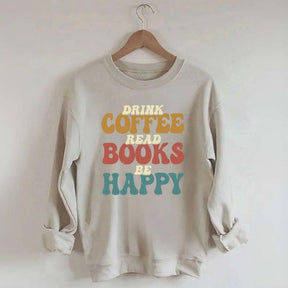 Coffee and Books Bibliophile Sweatshirt