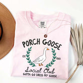 Porch Goose Social Club Est 1983 T-Shirt