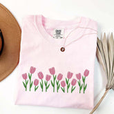 Cute Minimalist Tulip T-Shirt