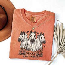 Halloween Spooky Night-Mares Horse T-Shirt