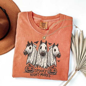 Halloween Spooky Night-Mares Horse T-Shirt
