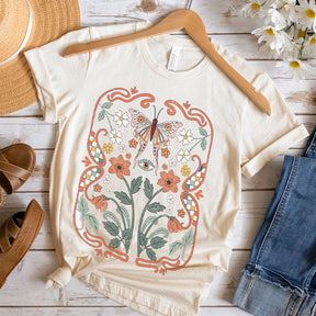 Art Wildflowers Floral Nature T-Shirt