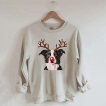Border Collie Christmas Sweatshirt
