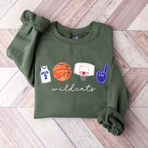 Customizable Basketball Season Sweatshirt