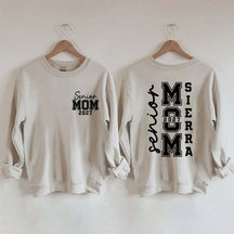 Custom Graduation Senior Mom 2027 Sweatshirt