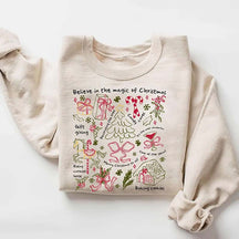 Believe In The Magic Of Christmas Sweatshirt