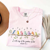 I Will Sing of the Goodness of God Birds T-Shirt