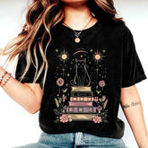 Retro Mystical Cat T-Shirt