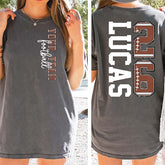 Custom Team Football Name And Number T-Shirt