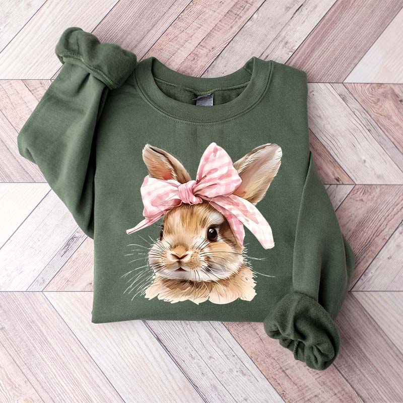 Pink Easter Bunny Sweatshirt